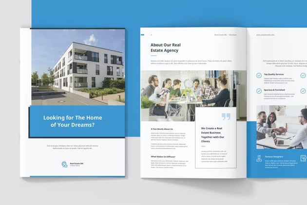 Brochure design For Real Estate